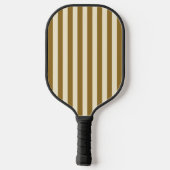Midden-eeuwse polostrepen warme woestijn pickleball paddle (Achterkant)