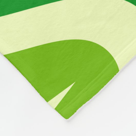 Midden-eeuwse retro-sterrenbeelden op groen ogeenp fleece deken (Hoek)