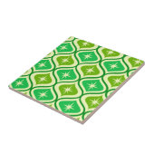 Midden-eeuwse retro-sterrenbeelden op groen ogeenp tegeltje (Zijkant)