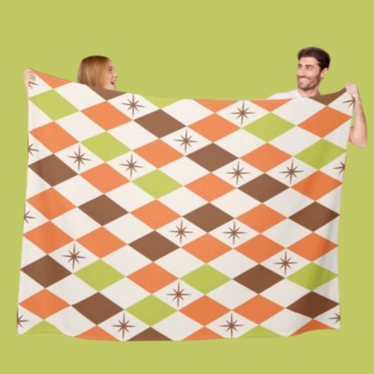 Midden-Eeuwse Sfeer – Knusse Geometrische Fleece D Deken