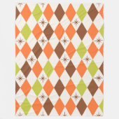 Midden-Eeuwse Sfeer – Knusse Geometrische Fleece D Deken (Voorkant)