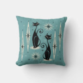 Midden-eeuwse stemming over blauw kussen (Voorkant)