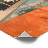 Midden-eeuwse stijl Palm Springs Poster (Hoek)