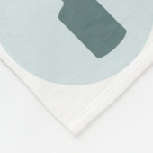 Midden-eeuwse Stippen - Dekbed Fleece Deken (Hoek)