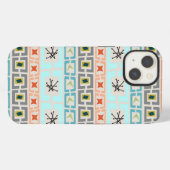 Midden-eeuwse strepen iPhone hoesje (Achterkant horizontaal)