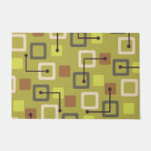 Midden-eeuwse Tegels en vierkantjes Chartreuse Deurmat (Voorkant)
