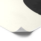 Midden-eeuwse waterverf cirkels poster (Hoek)