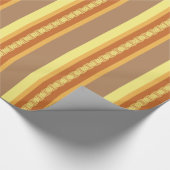 Midden-eeuwse wieg - aardneutralen cadeaupapier (Hoek)