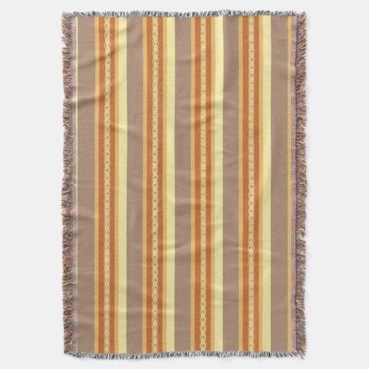 Midden-eeuwse wieg - aardneutralen deken (Voorkant Verticaal)