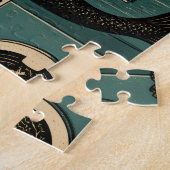 Midden eeuwse Zeemeermin op Wasdag Legpuzzel (Zijkant)