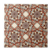 midden - elegante oosterse tegels tegeltje (Voorkant)