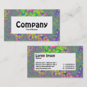 Midden Etiket - in Omslag 01 Visitekaartje (Voorkant / Achterkant)