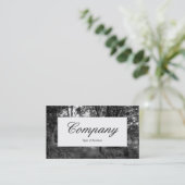 Midden Etiket - Weg in de Bossen Visitekaartje (Staand voorkant)