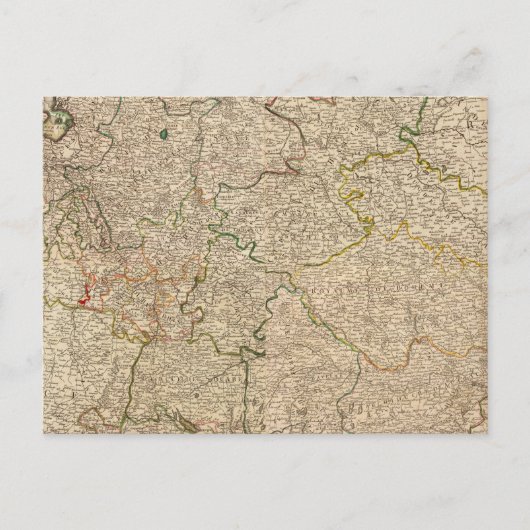 Midden-Europa 2 Briefkaart (Voorkant)