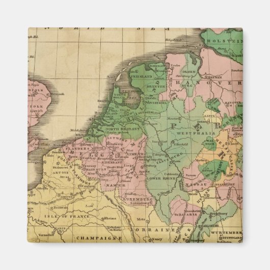 Midden-Europa 2 Magneet (Voorkant)