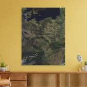 Midden-Europa Canvas Afdruk (Insitu (Woonkamer))