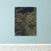 Midden-Europa Canvas Afdruk (Insitu (Houten vloer))