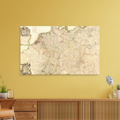 Midden-Europa Canvas Afdruk (Insitu (Woonkamer))