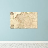 Midden-Europa Canvas Afdruk (Insitu (Houten vloer))