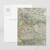Midden-Europa, Duitsland, Polen Briefkaart (Voorkant / Achterkant)