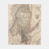 Midden-Europa Fleece Deken (Voorkant)