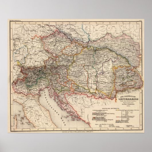 Midden-Europa Poster (Voorkant)