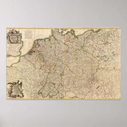 Midden-Europa Poster (Voorkant)