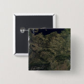 Midden-Europa Vierkante Button 5,1 Cm (Voorkant /achterkant)