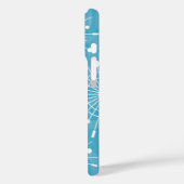 Midden-euwse moderne atomaire kerstvlokken Case-Mate iPhone case (Achterkant / Links)
