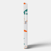Midden-euwse moderne atoomboemerangs Case-Mate iPhone case (Achterkant / Links)