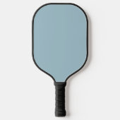 Midden-euwse moderne effen lichte luchtkleur pickleball paddle (Voorkant)