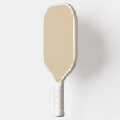 Midden-euwse moderne effen zandduinkleur pickleball paddle (Links)