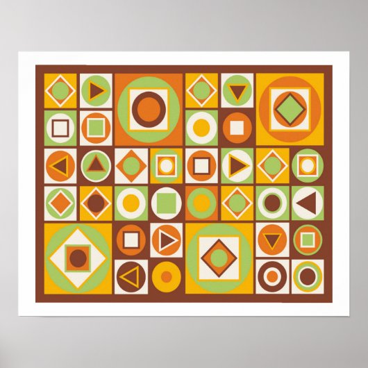 Midden-euwse moderne stijl 11 poster (Voorkant)