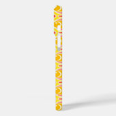 Midden-euwse moderne vis, sinaasappel oranje Case-Mate iPhone case (Achterkant / Links)