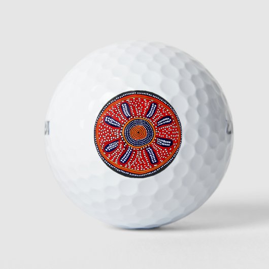 Midden Golfballen (Voorkant)