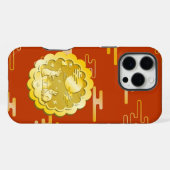Midden Herfst Festival Gouden Maan Koek Maan Konij iPhone Hoesje (Achterkant horizontaal)