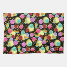 Midden-herfst festival middernacht Kitchen Towel Theedoek