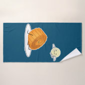 Midden-herfst festival Moon cake lunar mooncakes v Badhanddoek (Badhanddoek)