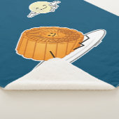 Midden-herfst festival Moon cake lunar mooncakes v Sherpa Deken (3/4)