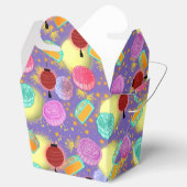 Midden herfst Moon Festival maankoeken en lantaarn Bedankdoosjes (Geopend)