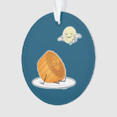 Midden-herfst van het festival van Moon cake lunar Ornament (voorkant)