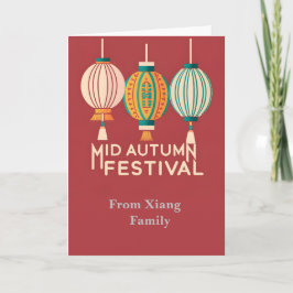 Midden-herfstfestival Kaart