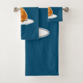 Midden-herfstfestival Moon cake lunar mooncakes pa Bad Handdoek (Insitu)