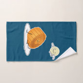 Midden-herfstfestival Moon cake lunar mooncakes pa Bad Handdoek (Handdoek)