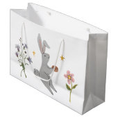 Midden-herfstfestival | Mooncake Rabbit Gift Bag Groot Cadeauzakje (Voorkant Gekanteld)