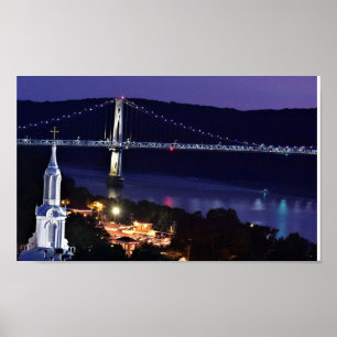 Midden-Hudson Bridge Poster