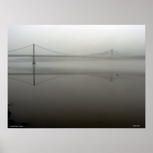 Midden-Hudson Bridge Poster (Voorkant)