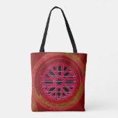 midden - ierse kerk tote bag (Achterkant)