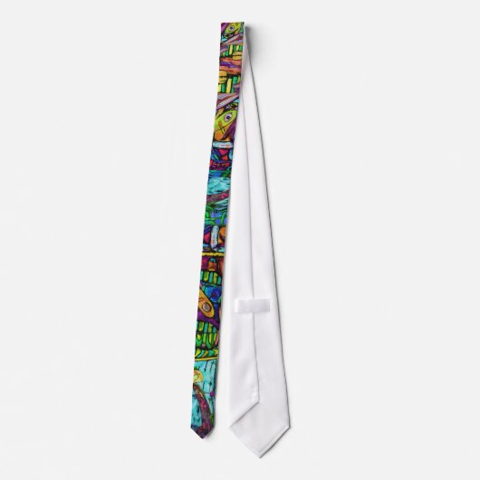 midden in mijn geest stropdas (Achterkant)