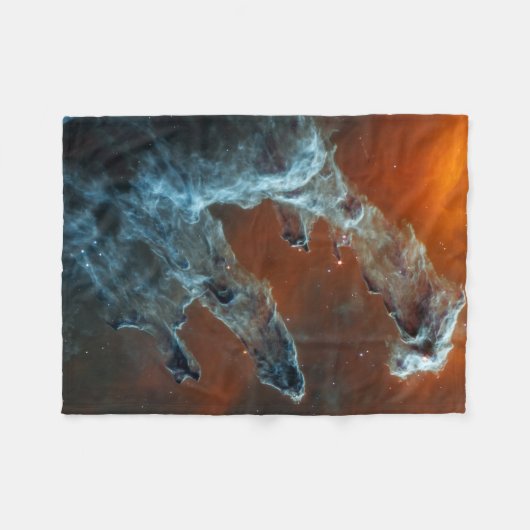 Midden-infrarood de pijlers van de schepping. fleece deken (Voorkant (Horizontaal))